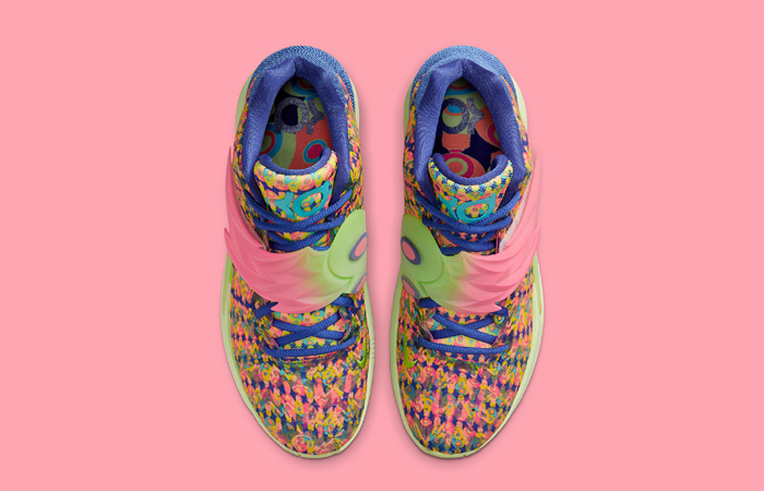 Nike KD 14 Volt Bright Pink DO6902-400 up
