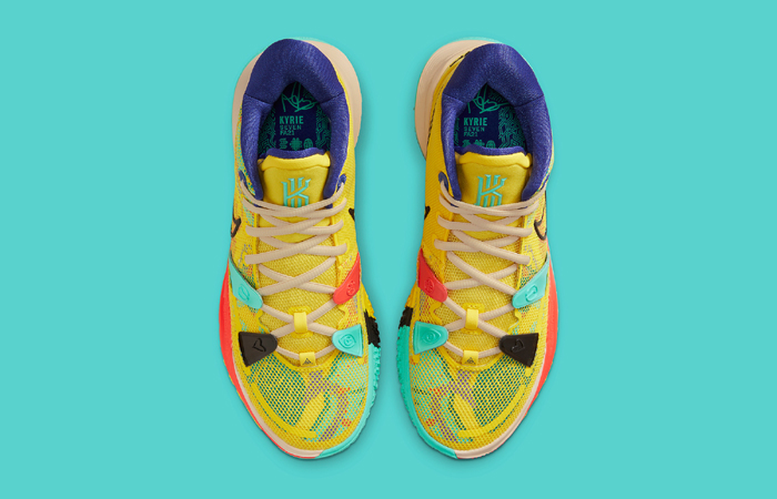 Nike Kyrie 7 Bright Yellow CQ9326-700 up