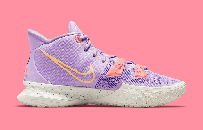 Nike Kyrie 7 Daughters Lilac Melon Tint CQ9326-501 right