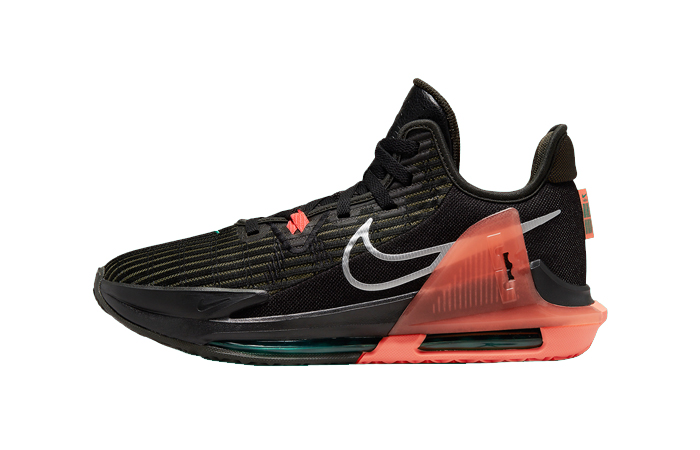 Nike LeBron Witness 6 Black Orange CZ4052-001 featured image