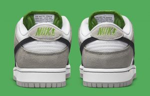 Nike SB Dunk Low Chlorophyll Medium Grey BQ6817-011 back