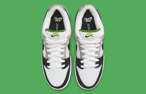 Nike SB Dunk Low Chlorophyll Medium Grey BQ6817-011 up