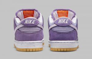 Nike SB Dunk Low Purple Unbleached Pack DA9658-500 back