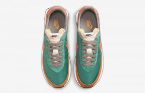 Nike Waffle Trainer 2 Green Noise DC2646-300 up