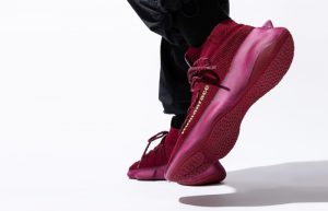 Pharrell adidas Humanrace Sichona Burgundy GW4879 onfoot 04