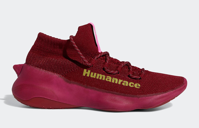 Pharrell adidas Humanrace Sichona Burgundy GW4879 right