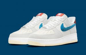 Undefeated Nike Air Force 1 Off White DM8461-001 front corner