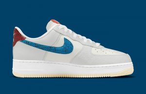 Undefeated Nike Air Force 1 Off White DM8461-001 right