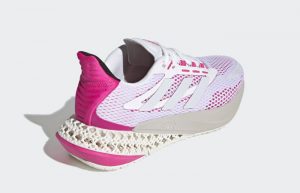 adidas 4DFWD Pulse Cloud White Pink Womens Q46225 back corner