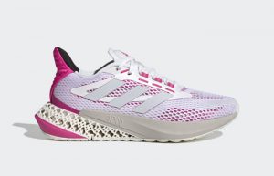adidas 4DFWD Pulse Cloud White Pink Womens Q46225 right