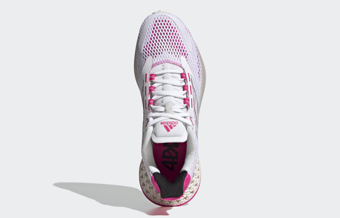 adidas 4DFWD Pulse Cloud White Pink Womens Q46225 up