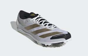 adidas Adizero Xcs Tme Cloud White Gold GY4930 front corner