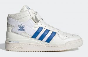 adidas Forum Mid Velcro Cloud White Blue GX1021 right