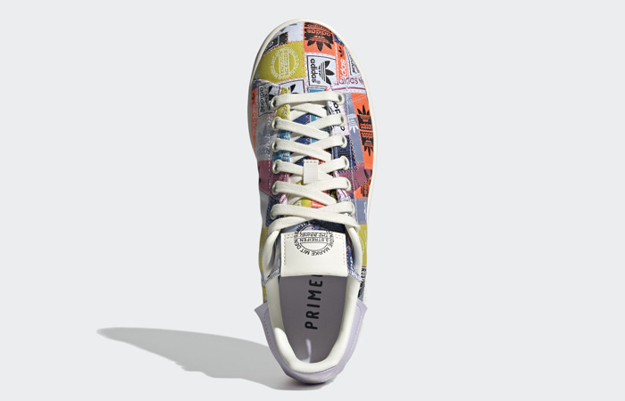 adidas Stan Smith Patchwork Off White Purple Tint H03921 up