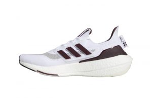 adidas Ultraboost 21 Cloud White Maroon GY0430 featured image