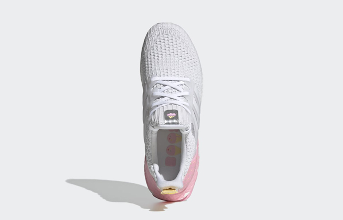 adidas Ultraboost DNA Cloud White Pink GZ0689 up