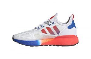 adidas ZX 2K Boost Cloud White Solar Red FV9996 featured image