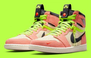 Air Jordan 1 High Switch Pink Cream CW6576-800 front corner