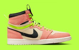 Air Jordan 1 High Switch Pink Cream CW6576-800 right