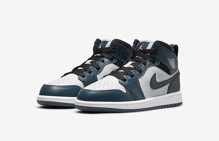 Air Jordan 1 Mid Armoury Navy Younger Kids 640734-411 - Where To Buy ...