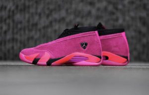 Air Jordan 14 Low Womens Shocking Pink DH4121-600 01
