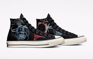 Basquiat Converse Chuck 70 Black Multi 172585C right