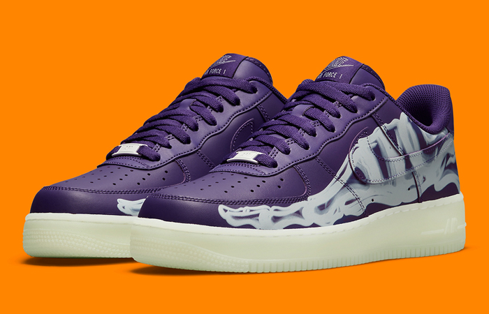 Nike Air Force 1 Purple Skeleton CU8067-500 - Where To Buy - Fastsole