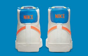 Nike Blazer Mid 77 White Orange DQ4692-100 back