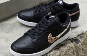Nike Dunk Low Black Leopard Womens DD7099-001 01