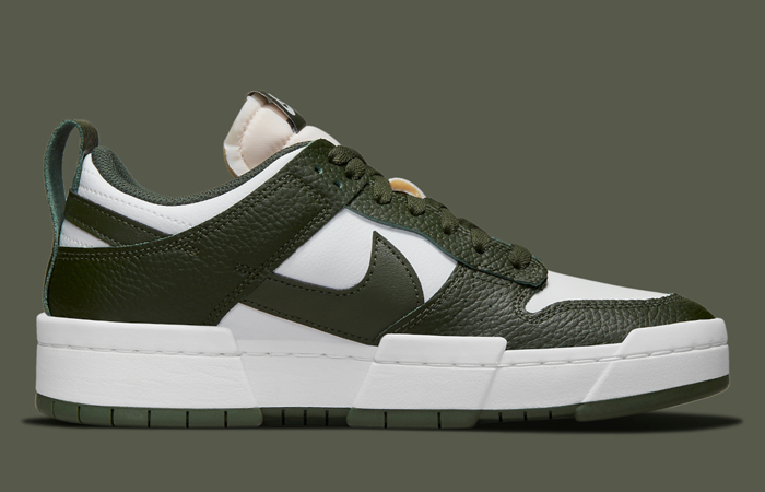Nike Dunk Low Disrupt Green White Womens DQ0869-100 right