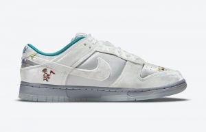 Nike Dunk Low Ice Grey DO2326-001 right