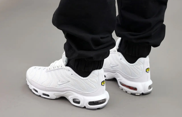 Nike TN Air Max Plus Triple White 604133-139 onfoot 02