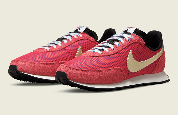 Nike Waffle Trainer II Gym Red DC8865-600 front corner