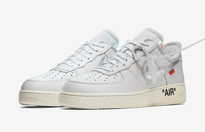 Off-White Nike Air Force 1 White AO4297-100 front corner
