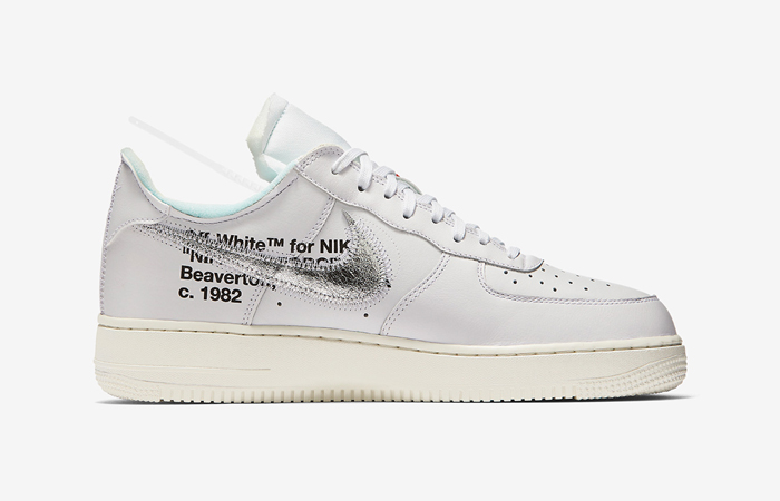 Off-White Nike Air Force 1 White AO4297-100 right