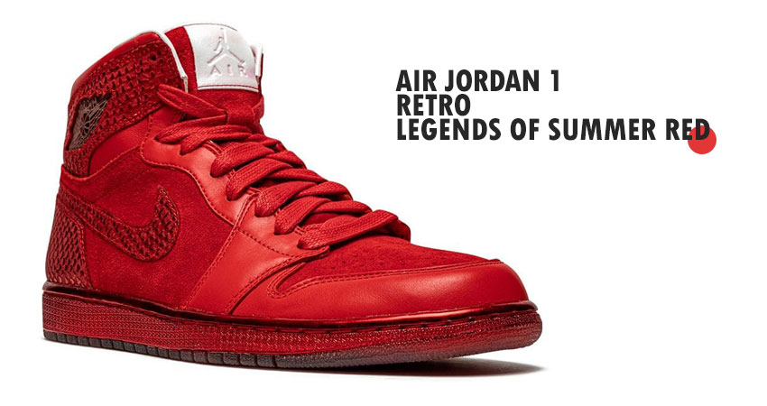 Top Five Air Jordan 1 of All Time-Retro Legends of Summer Red