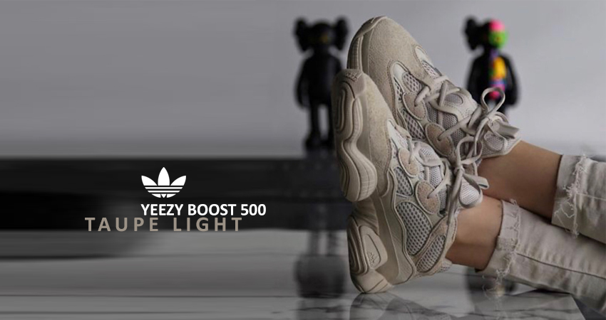 Top Yeezy 500 2021-Taupe Light