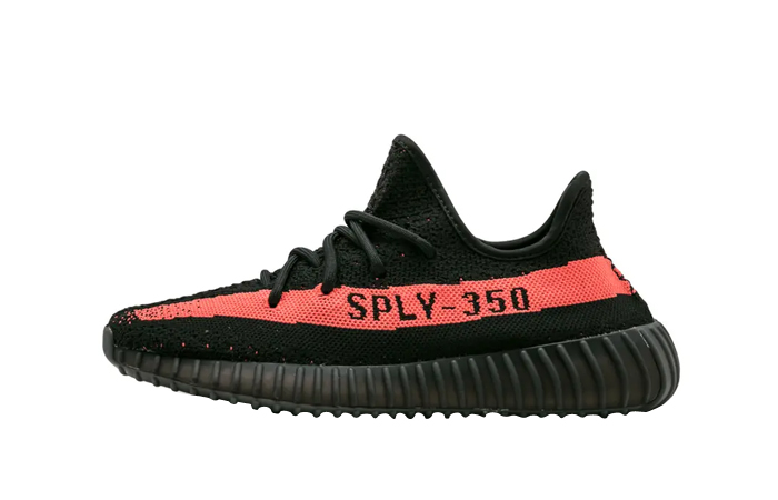 Yeezy Boost 350 V2 Black Red BY9612 featured image