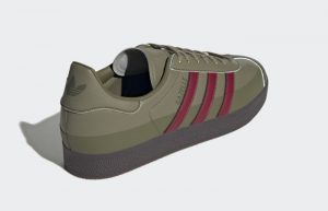 adidas Gazelle Orbit Green Olive GX1270 back corner