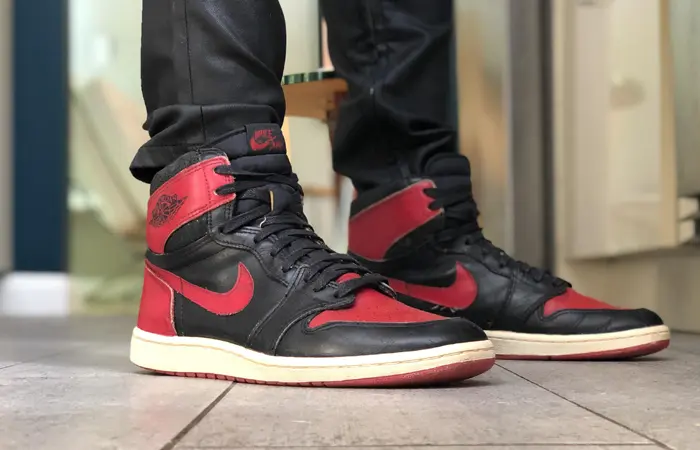 Air Jordan 1 OG Bred 1985 - Where To Buy - Fastsole