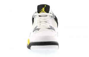 Air Jordan 4 Retro White Tour Yellow 314254-171 front