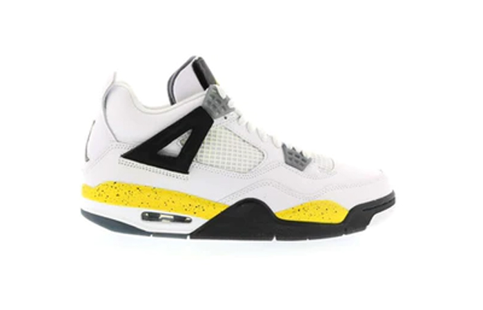 Air Jordan 4 Retro White Tour Yellow 314254-171 right