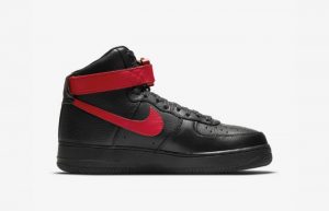 Alyx Nike Air Force 1 Black University Red CQ4018-004 right
