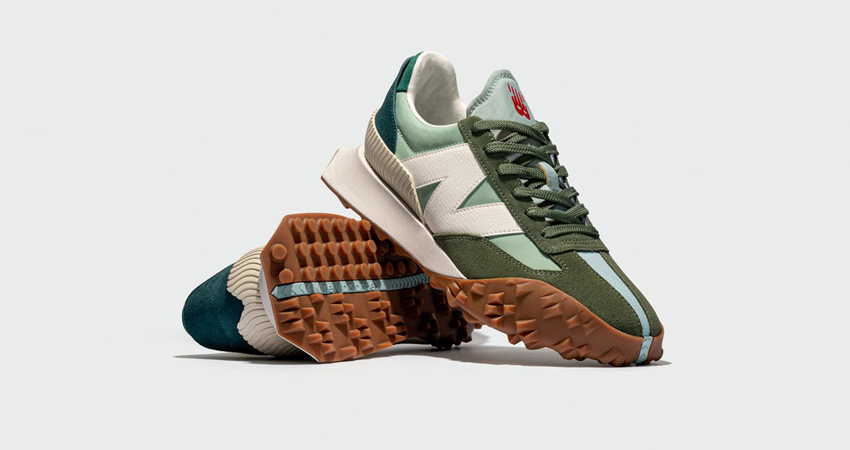 Closer Look at the New Balance XC-72 Dry Sage Norway Spruce 06