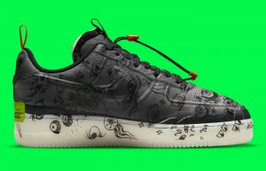 Nike Air Force 1 Experimental Halloween DC8904-001 right