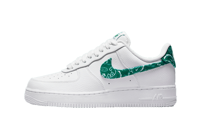 Nike Air Force 1 Green Paisley DH4406-102 featured image