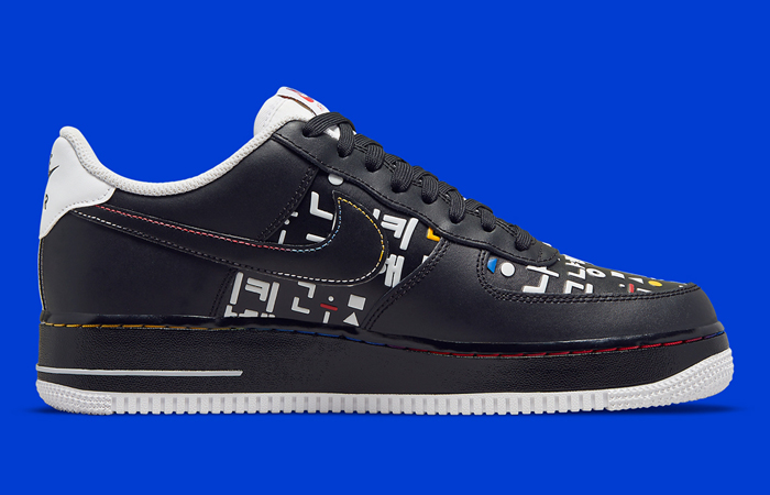 Nike Air Force 1 Hangul Day Black DO2704-010 right