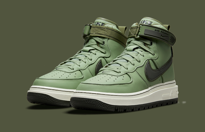Nike Air Force 1 High Boot Green DA0418-300 front corner