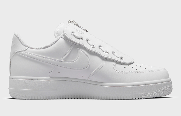 Nike Air Force 1 Lace In Zipper White DC8875-100 right