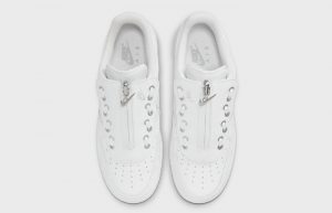 Nike Air Force 1 Lace In Zipper White DC8875-100 up